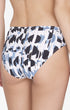 Shan Blue Martini Skirted bikini bottom